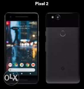 Google pixel 2 Black colour 64gb Bill dated