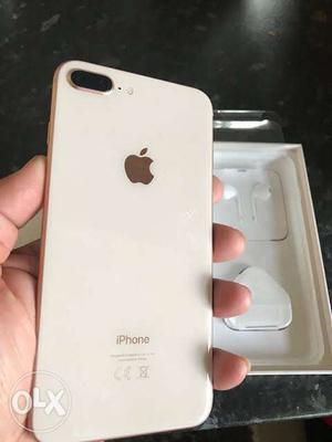 IPhone 8 Plus gold,64gb with full kit 3months