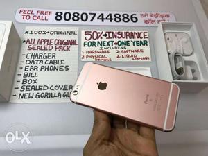 Iphone 6s 64gb rose_gold brand new immaculate