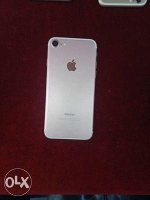 Iphone 7 32gb rose gold 13 months used With bill