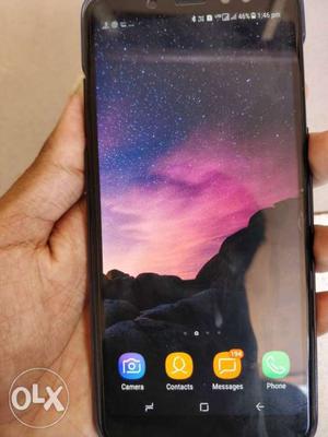 Samsung A8 plus New mobile with 1 year