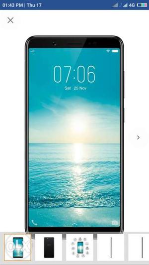 Vivo V7 new mobile not used just 1 day new mobile