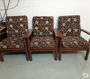 4 Teakwood chairs and 1bed Chennai