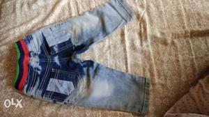 1 to 2yrs jeans for boy one time used only.