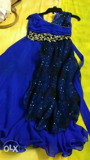3 Dress for Party Gown, Frawk, Lehnga for 5 to 7 year girl
