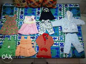 Baby casual frocks