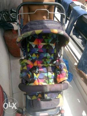 Baby's Multicolored Floral Bouncer