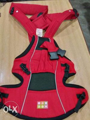 Baby's Red And Black Carrier