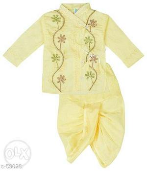 Baby's Yellow Footie Pajama