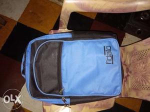 Black And Blue Fidato Backpack