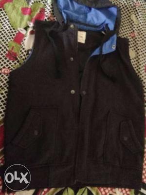 Black and blue jacket.size SMALL