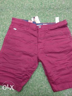 Cotton shorts size 28 to 36
