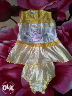 Cotton,unused new cloths for kids upto 2yrs of