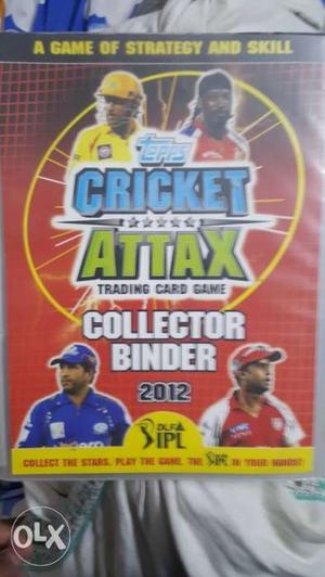 Cricket Attax Collector Binder Pack