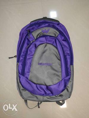 New Purple And Gray Bag Fresh piece price can be