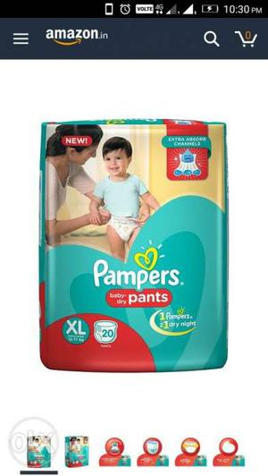 Pampers Pants Labeled Pack