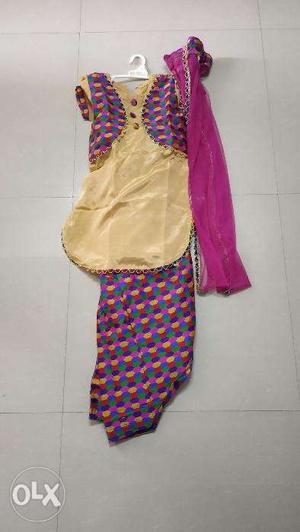 Patiala Suit for girls (Size 28)