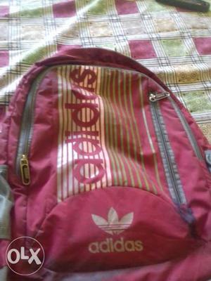 Pink Adidas Backpack