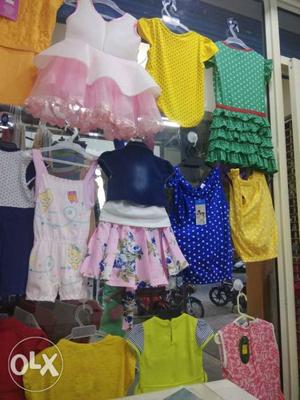 Readymade clothes for kids 0 to 10 years old. Jali hanger