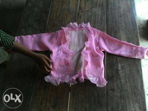 Toddler's Pink And Purple Dress
