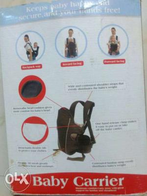 TollyJoy baby carrier, Fresh n UNUSED product.