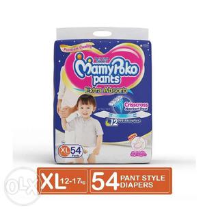 Unpacked Mamypoko Pants Diaper XL size (Pack of 54)