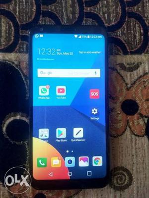12 days old LG Q6+ mobile selling Excellent condition
