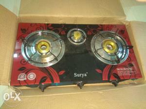 3 burner gas stove