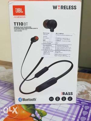 Black JBL Wireless T110 BT Earbuds