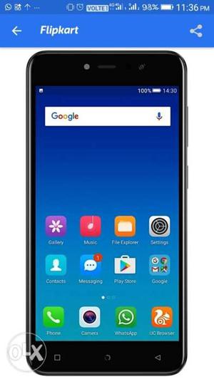 Gionee A1lite 20mp front cmra bck 13 mp only 4days full