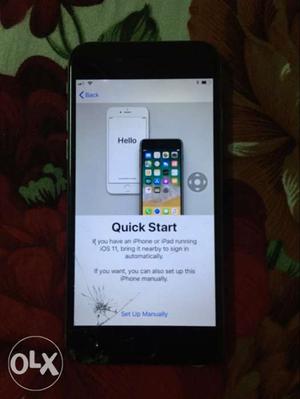 Iphone 6 64gb Icloud locked with danage screen