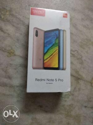 New sealed pack Redmi Note 5 pro 64gb 4gb Ram for