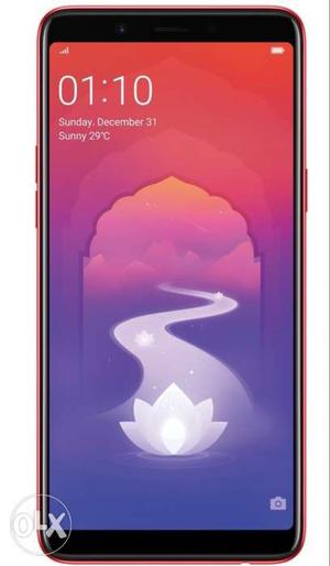 Newly launched oppo realme1 solar red 6gb ram 128gb