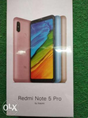 Note 5 PRO 4 GB RAM /64 GB sEaled Pack Gold