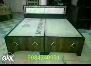 O931 double bed naya free delivery k sath