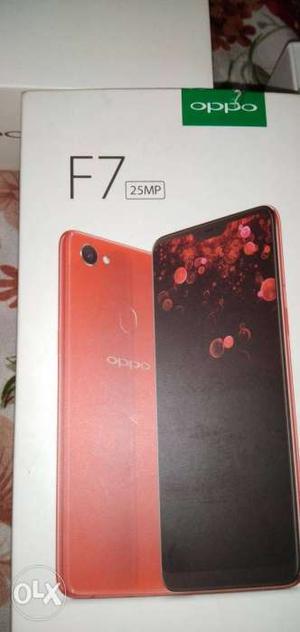 Oppo f7 64 gb with box and accessories at