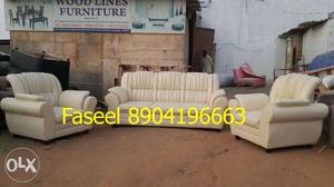 RT29 renkal design sofa set branded 3+1+1 with 3 year