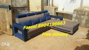 RT38 box type sofa set branded with 3 year warranty latest
