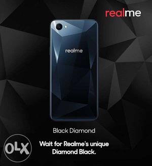 Realme  GB black color mobile
