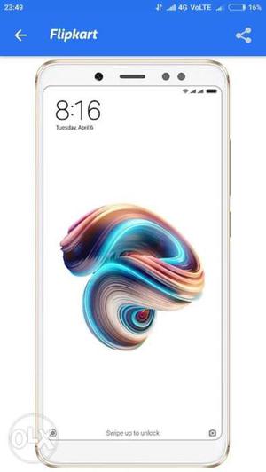 Redmi Note 5 pro sealed pack Gold colour 5pic.