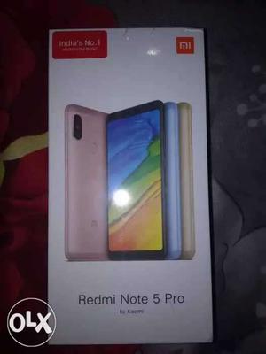 Redmi note 5 pro New sealed pack