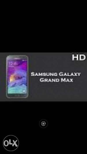 Samsung grand max 2 year use Good conditions all