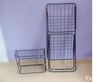 Cloth drying rack with shoe stand Thane