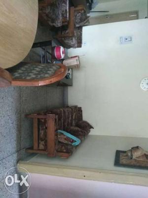 3 wooden sofa set only without table