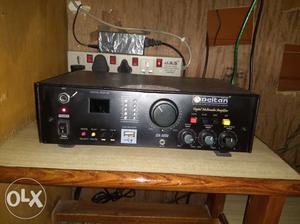 Black Deltan Multimedia Amplifier