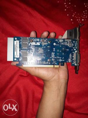 Blue ASUS Graphics Card