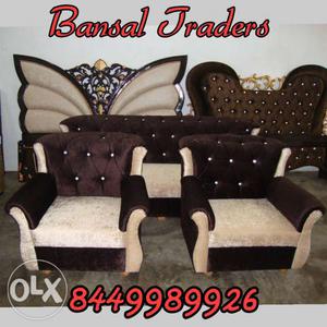 Brand new 5 seater designer sofa with 5 years warranty