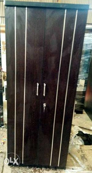 Brown Wooden Cabinet 2 door