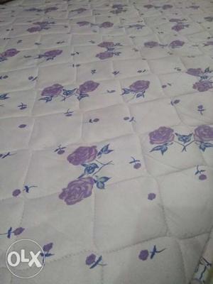 Coir mattress 6 *6 with 2 pillows gently used in