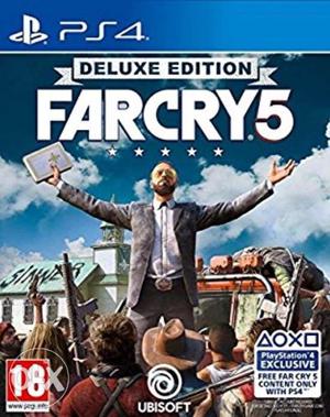 Far Cry 5 Deluxe edition 30 days old in a almost new